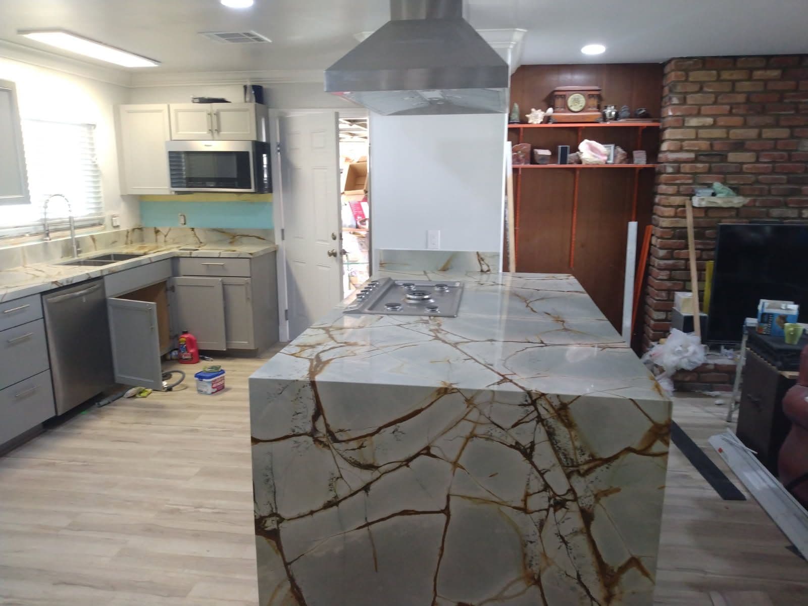 Open Concept Kitchen Transformation in Cozy Home