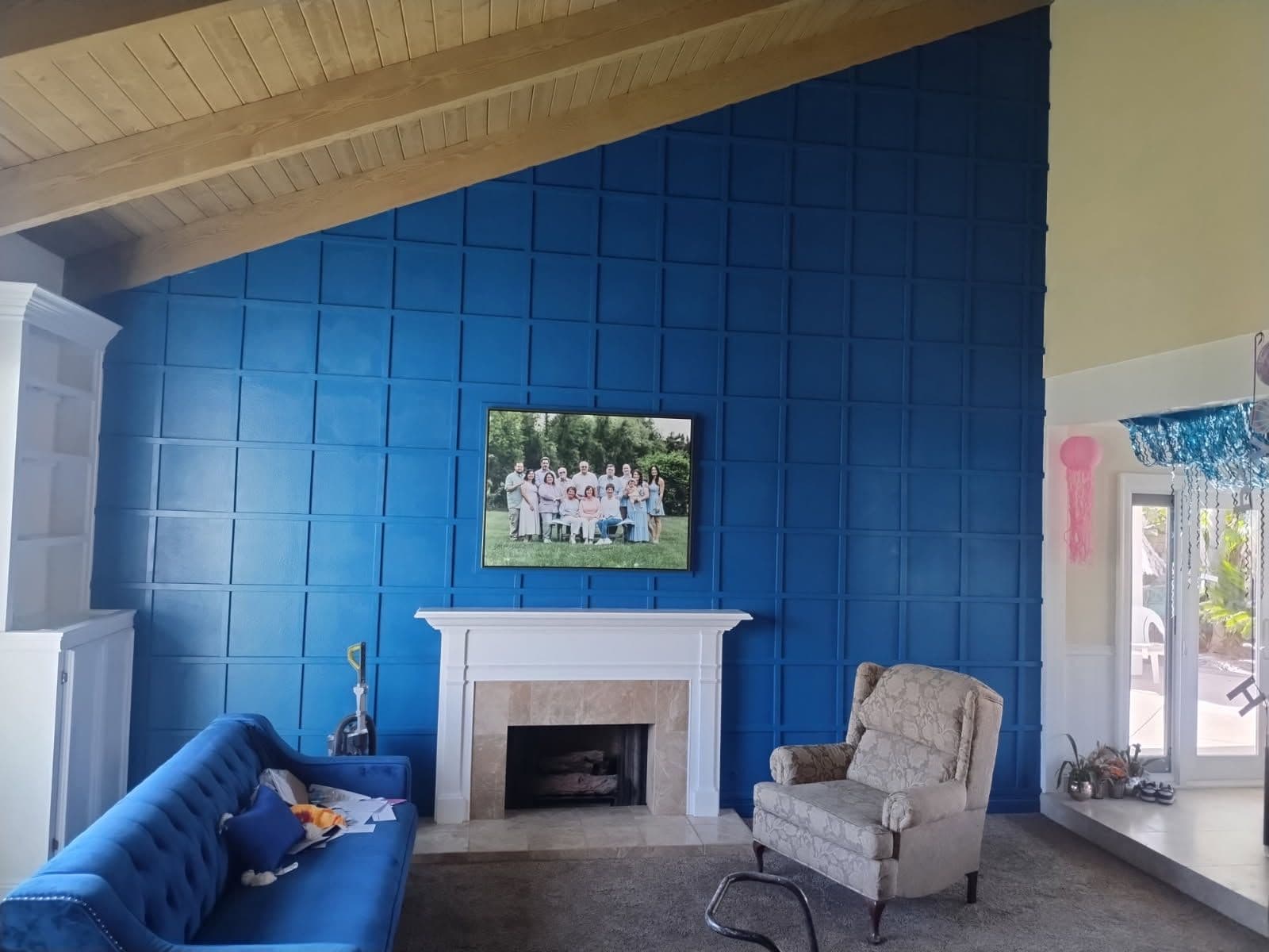 Stunning Living Room Transformation in Progress