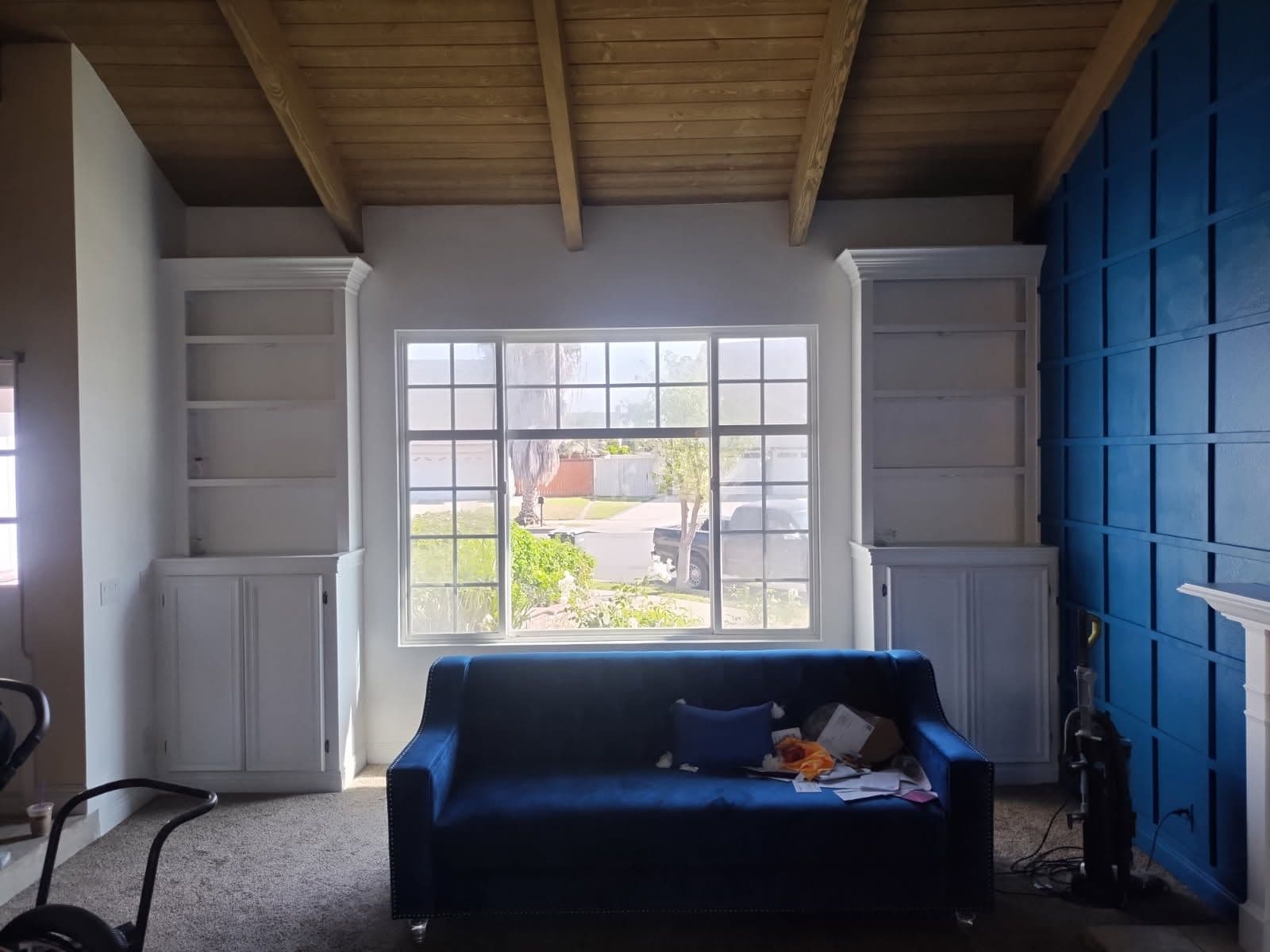 Stunning Living Room Transformation in Progress